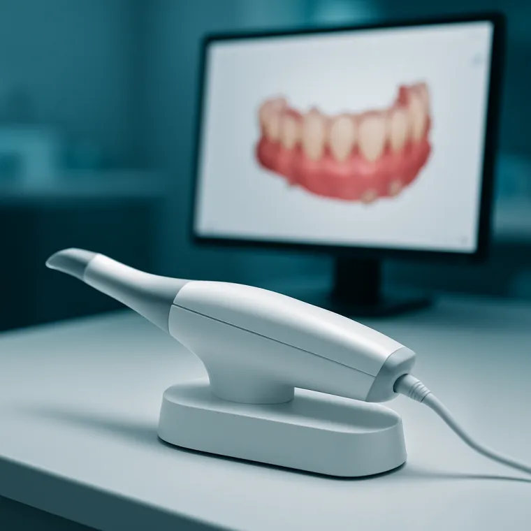 Escaneamento intraoral, scanner digital odontológico